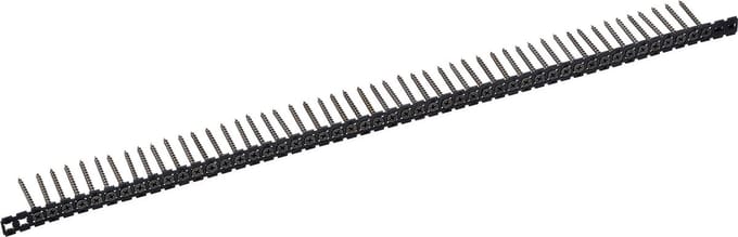 Einhell Schroeflint - 20-delig - 1000 stuks - 3,5 x 45 mm - Grove schroefdraad