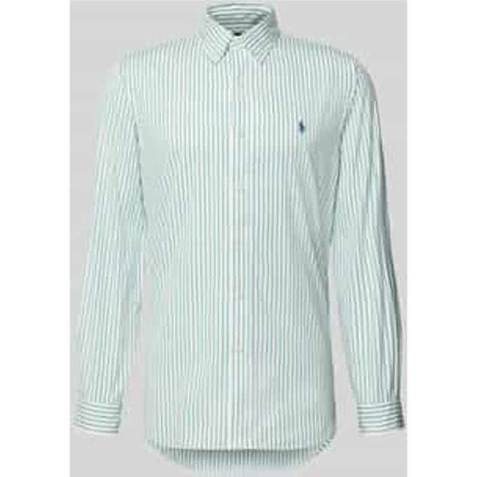 Custom fit vrijetijdsoverhemd met button-downkraag