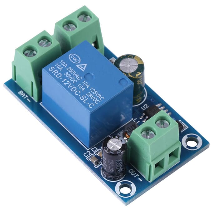 DC 12V 24V 36V 48V 10A Voeding Batterij Controller Nood Automatische Schakelmodule