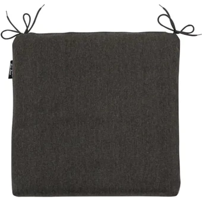 Zitje universeel rits ca.40x40cm Dark grey canvas eco+