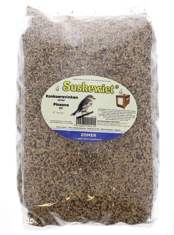 Suskewiet Konkoersmengeling Vinken - Zomer 4kg - voor vogels