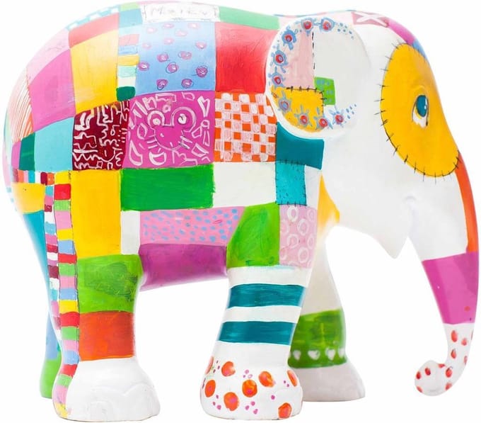 Iro Iro 20 cm Elephant parade Handgemaakt Olifantenstandbeeld