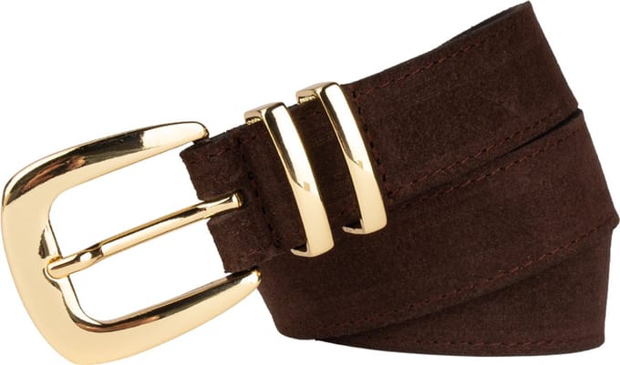 Legend Dames - Leren riem - Bruin - 80cm