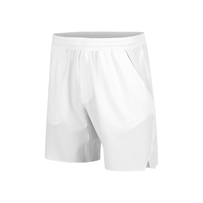 Wilson Tournament V2 7in Shorts Heren-Wit