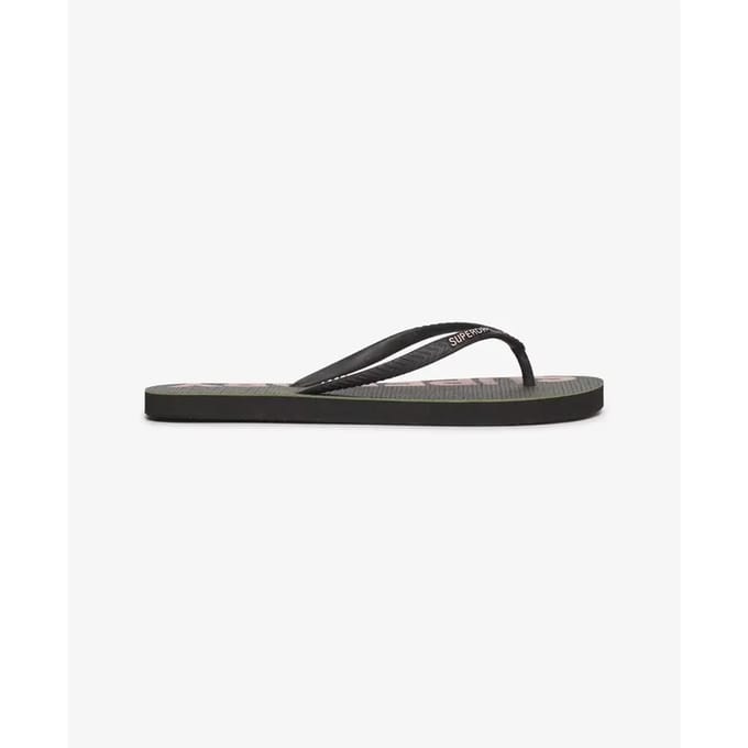 Superdry - Vegan Kinderenlippers met logo - Dames - Slippers