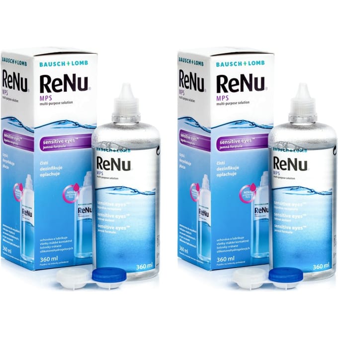 ReNu MPS Sensitive Eyes 4 x 360 ml met lenzendoosjes