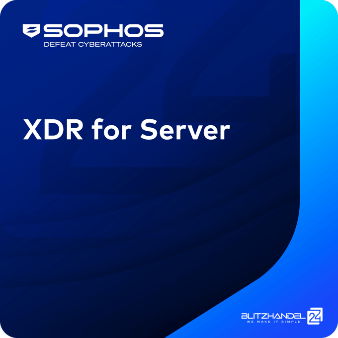 SOPHOS XDR for Server 1 Jaar Bedrijf 1 - 9 Server