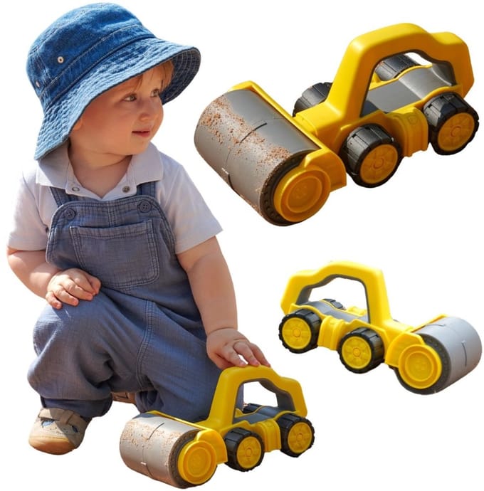 BIG - speelgoedvoertuig - Power worker griffy bulldozer - wals