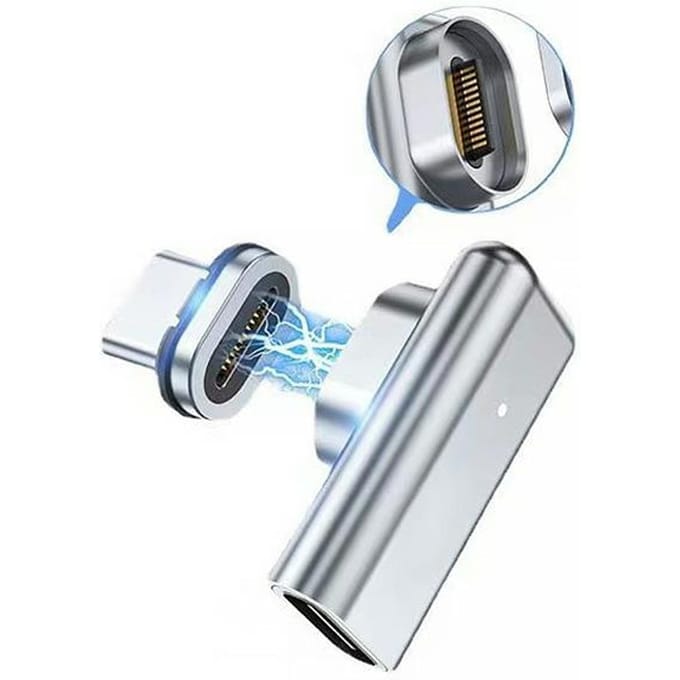 Beline BLNAM01 - Magnetische USB-C Adapter - 100W - Snel Opladen - 40Gbps