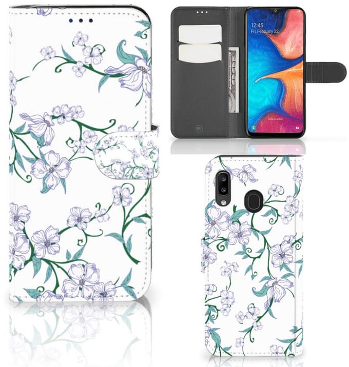 Samsung Galaxy A30 Uniek Hoesje Blossom White