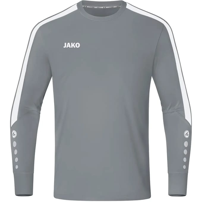 Jako Power Keepershirt Lange Mouw Heren - Steengrijs | Maat: M