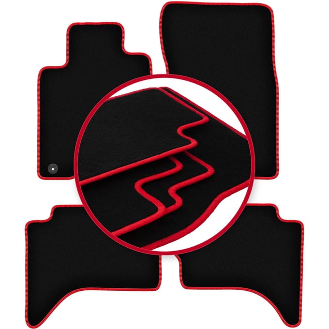 CARLUX-RED automatten voor: Fiat Fullback off-road (2015-)