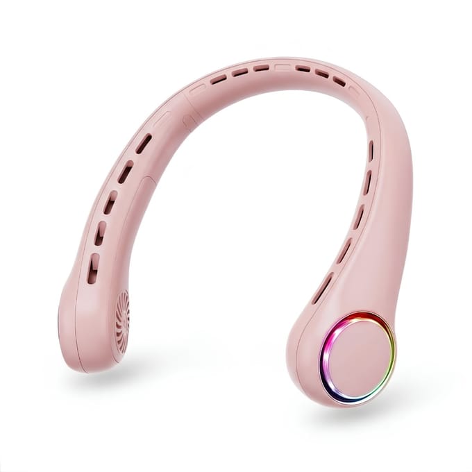 DnA® Ventilator - Nek Ventilator - Nekventilator - Roze - 22cm x 6cm x 21cm