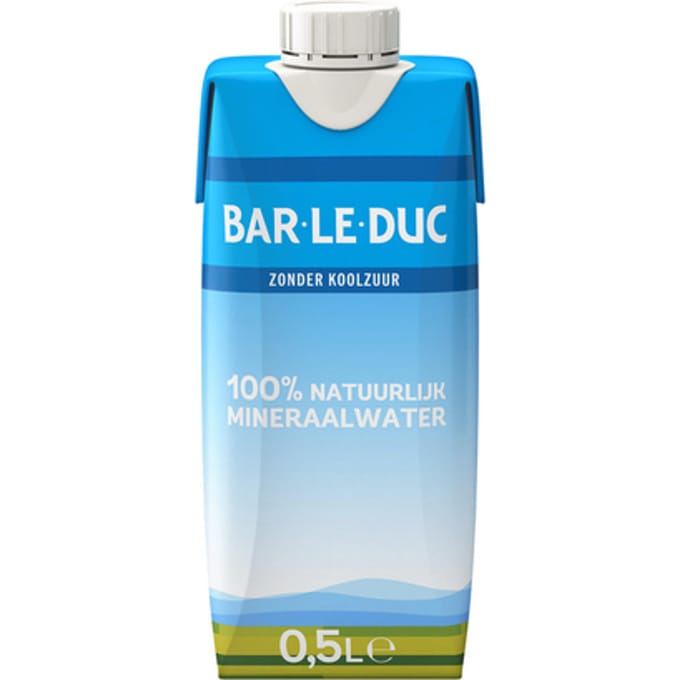 Water Bar-le-Duc koolzuurvrij pak 500 milliliter