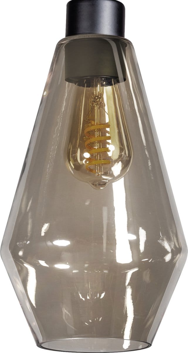 ETH Bendy glas model B Hoog smoke E27 gat 170xh280mm