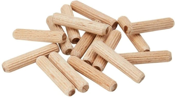 wolfcraft - Deuvel 6mm - 50 Deuvels - 6 x 30 mm - 2906000