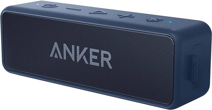 Draagbare Bluetooth luidspreker met 12W Dual-Driver en 24 uur afspeeltijd