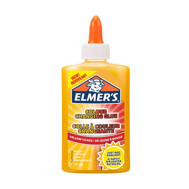 Elmer's - Kleur veranderende - Lijm - Geel - Rood - 147ml