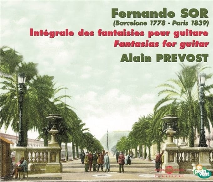 Alain Prevost - Fernando Sor: Integrale Des Fantaisies Pour Guitar (2 CD)