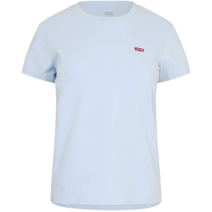 Levis Dames/Dames Batwing Logo T-Shirt (Skyway)