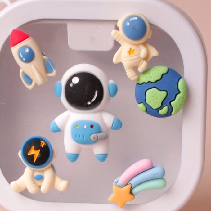 Retainer Bewaardoos Draagbaar Lichtgewicht Cartoon Schattig Multifunctioneel Kunstgebit Retainer Hoesje Type 4 gray