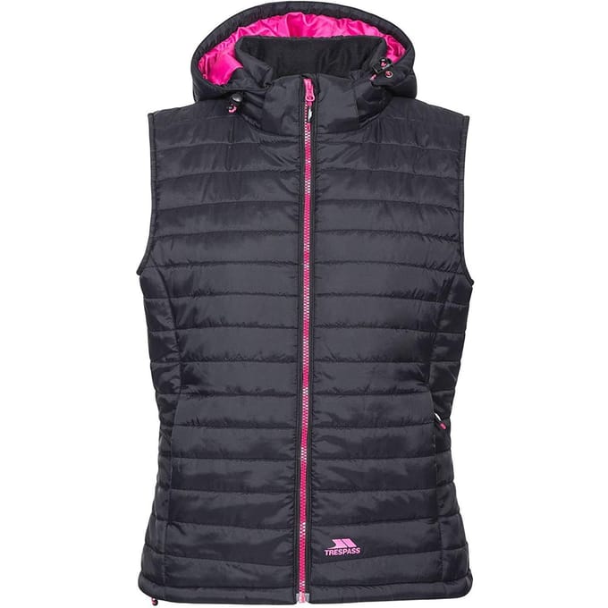 Trespass - Dames Aretha Casual Bodywarmer (Zwart)