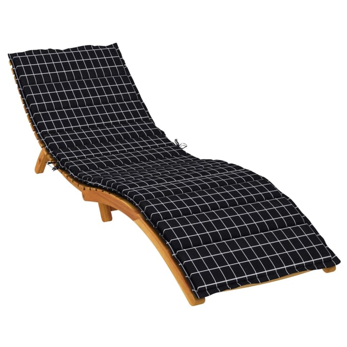 vidaXL - Ligzitzak - Kussen - Oxford - stof - (100% - polyester), - Schuimvezel