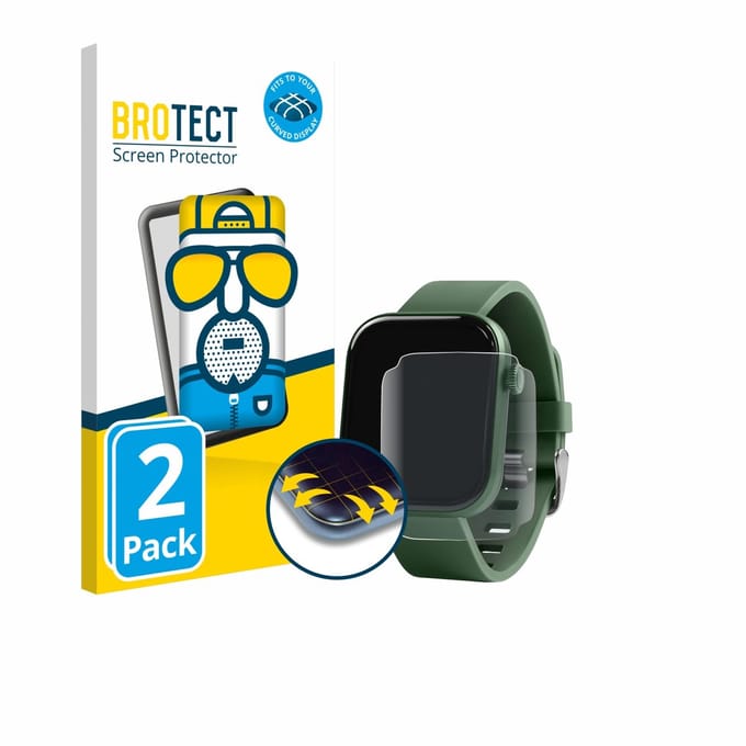 BROTECT - Screenprotector voor Reflex Active SERIES 40 1.85" - Folie Beschermfolie matte volledig dekking 2 Stuks