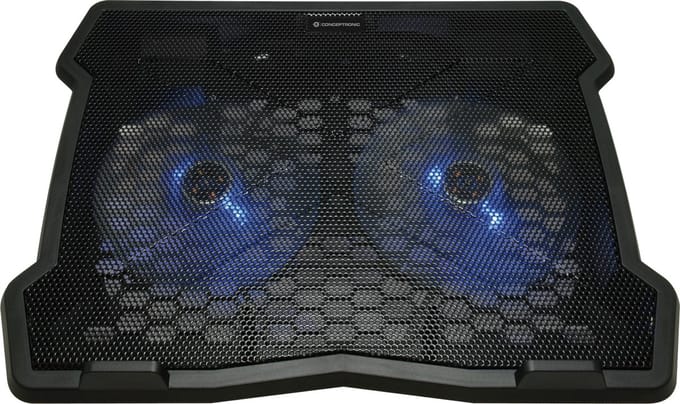 Conceptronic THANA06B notebook cooling pad 39,6 cm (15.6) Zwart