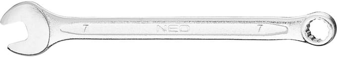 NEO - Ringsteeksleutel - 7 mm - 110 mm - Chroom-Vanadiumstaal