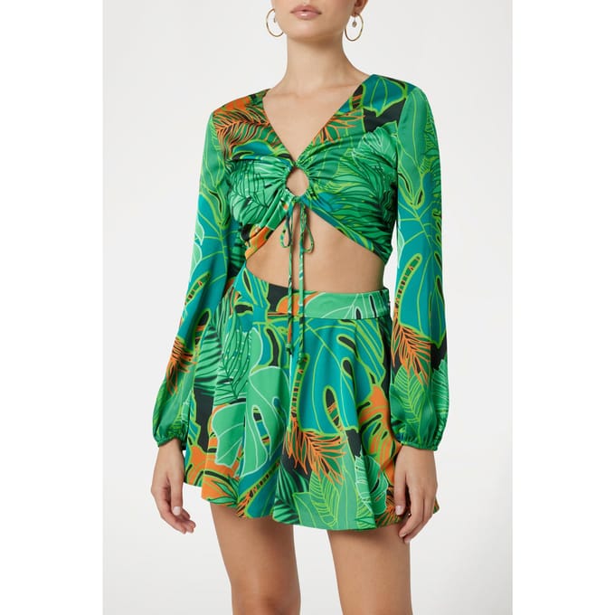 GUESS Marciano By  Amazon Ls Top Amazon Leaf Taglia: 48 | Magliette intime Outlet | Donna