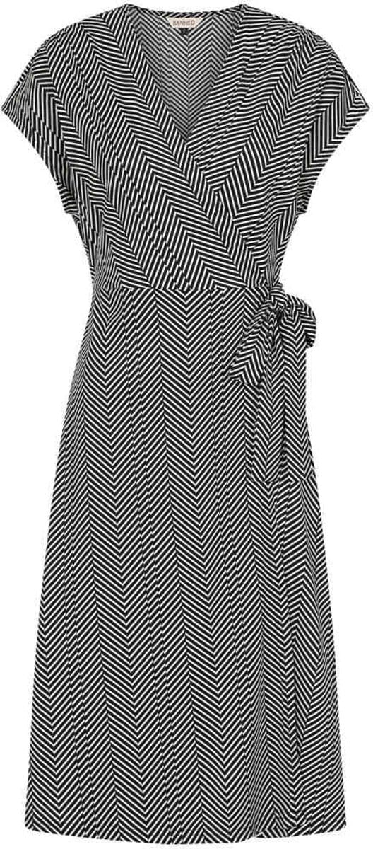 Banned - May Chevron Wikkeljurk - 2XL - Zwart