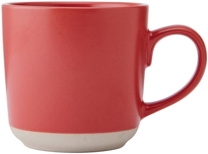 La Cafetière - Mok - Keramiek - Rood - 350ml