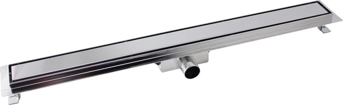 Mawialux douchedrain - Tegelrooster - 100 cm - RVS gepolijst - Bristol