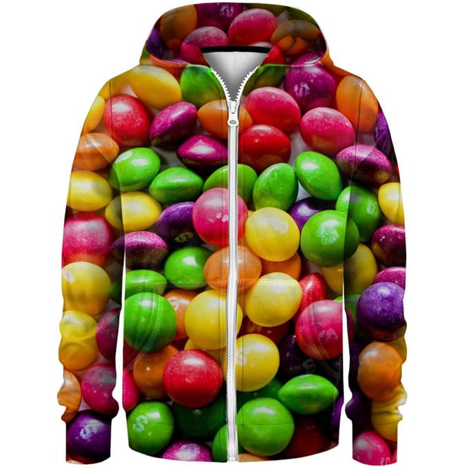 "Sweets" Zip Hoodie