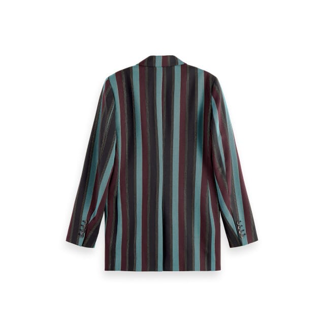 Scotch & Soda 175160 striped double breasted blazer