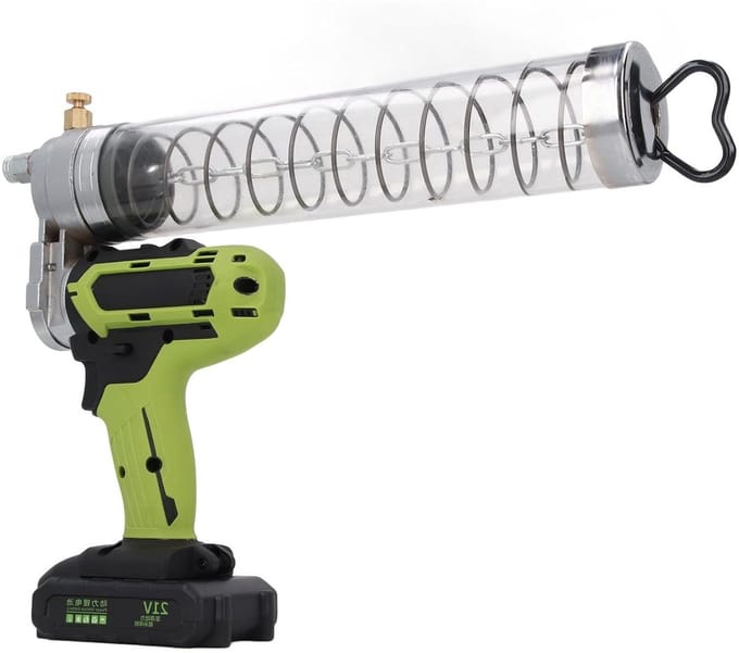 Vetpistool - Smeerpistool Elektrisch - Machineonderhoud - Variabele Snelheidstrigger - 12000 PSI - Zwart