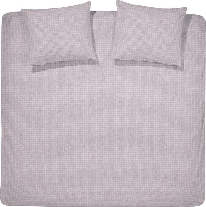 Damai Dekbedovertrekset bio katoen 200x200/220 cm sten mauve