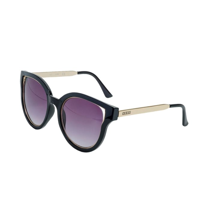 Guess - GF0323 - Zonnebril - Dames - Zwart - Paarse lens