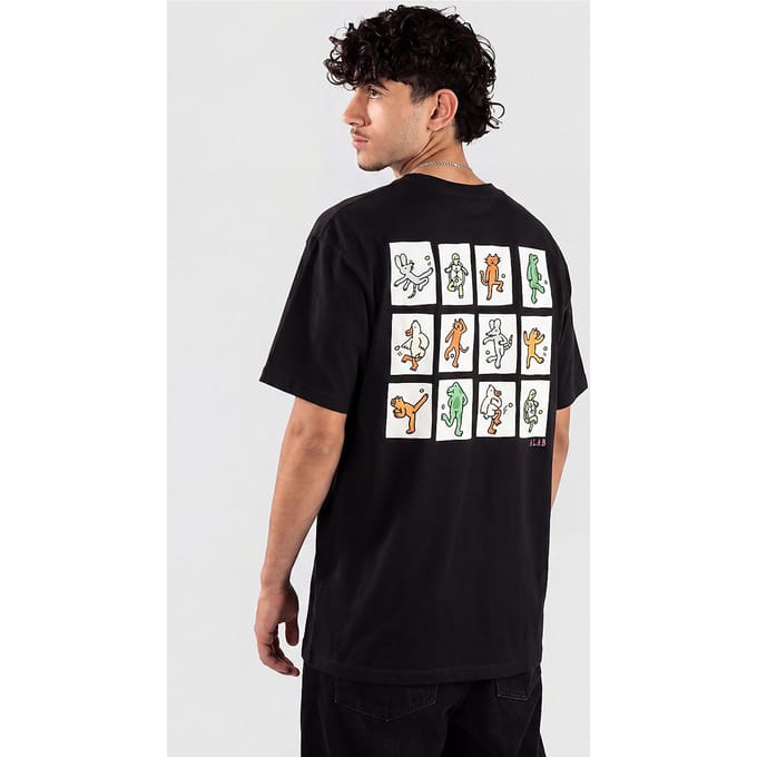 A.LAB Foot Bag Squad T-Shirt zwart