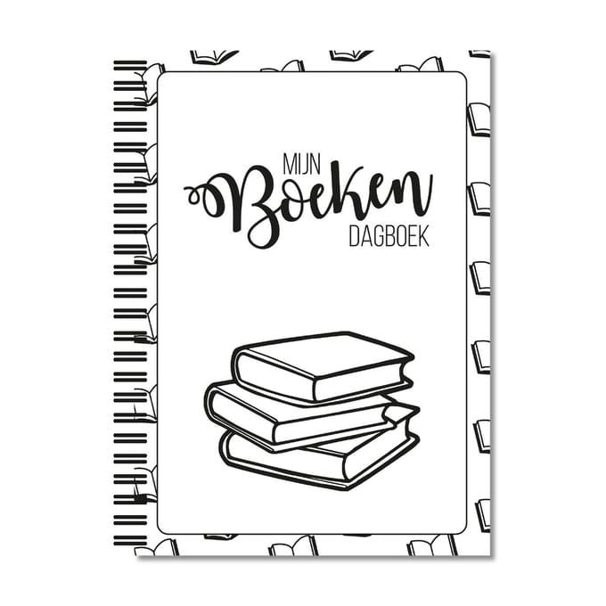 Boekendagboek | Book journal | Invulboek - voor 80 boeken