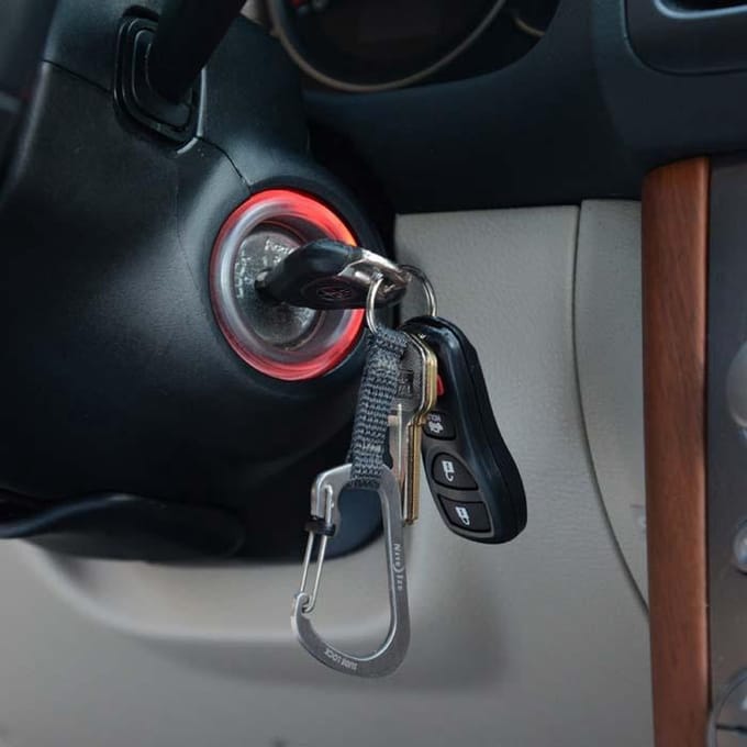 NITE IZE SlideLock Key Ring Stainless Steel