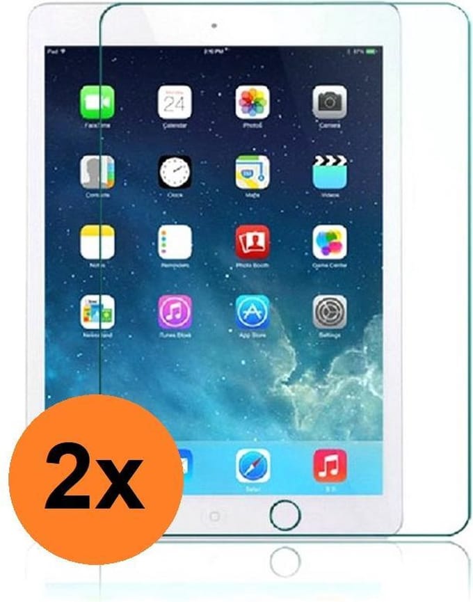 Geschikt voor Ipad 2019 Screenprotector - 10.2 inch - Ipad 2020 Screen Protector Tempered 2x Bescherm Glas