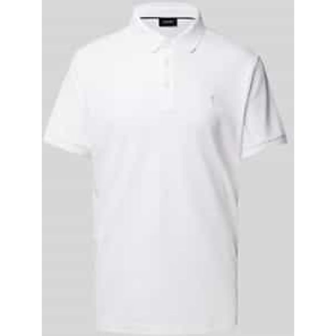 Regular fit poloshirt met logostitching