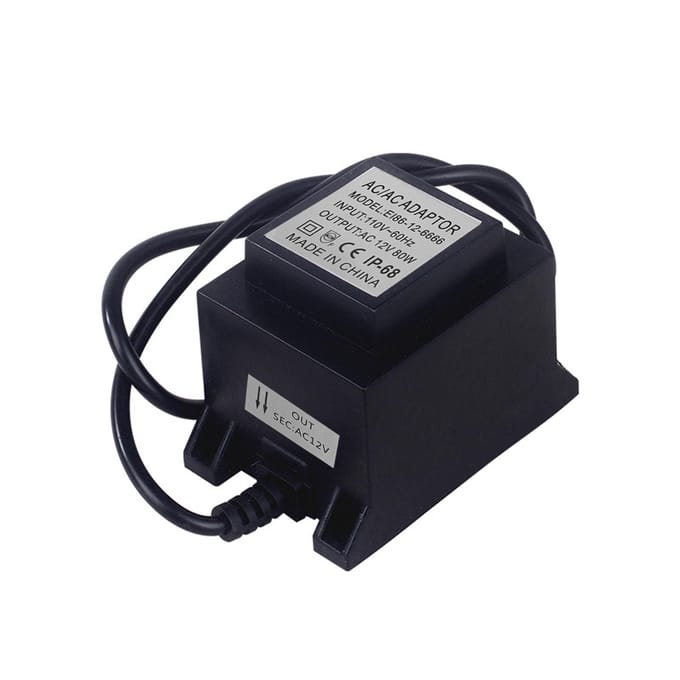 LED-converter Voedingstransformator AC110V Buiten IP68 Waterdichte lichtregelaar voor buiten 80W