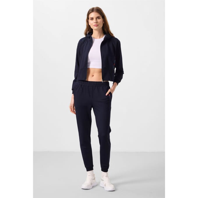 Oversized Hoodie Met Rits En Broekset