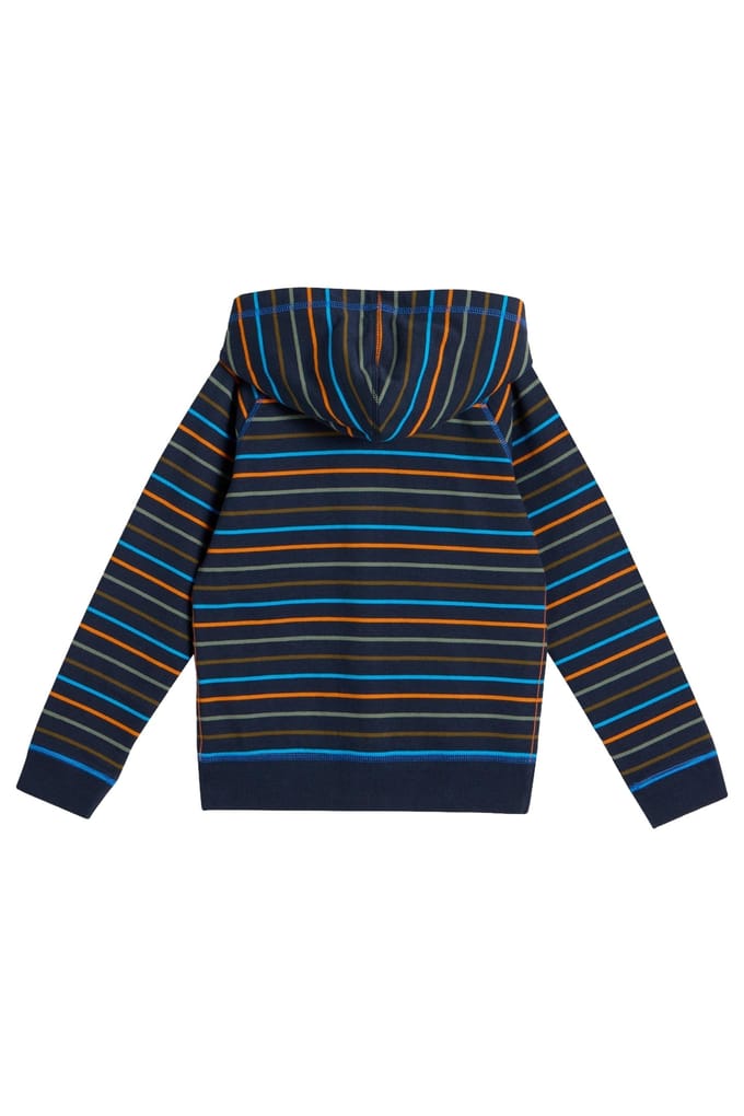 White Stuff Charlie Stripe Hoody Navy Multi Taglia: 9-10 | Giacche Outlet | kids | Blu