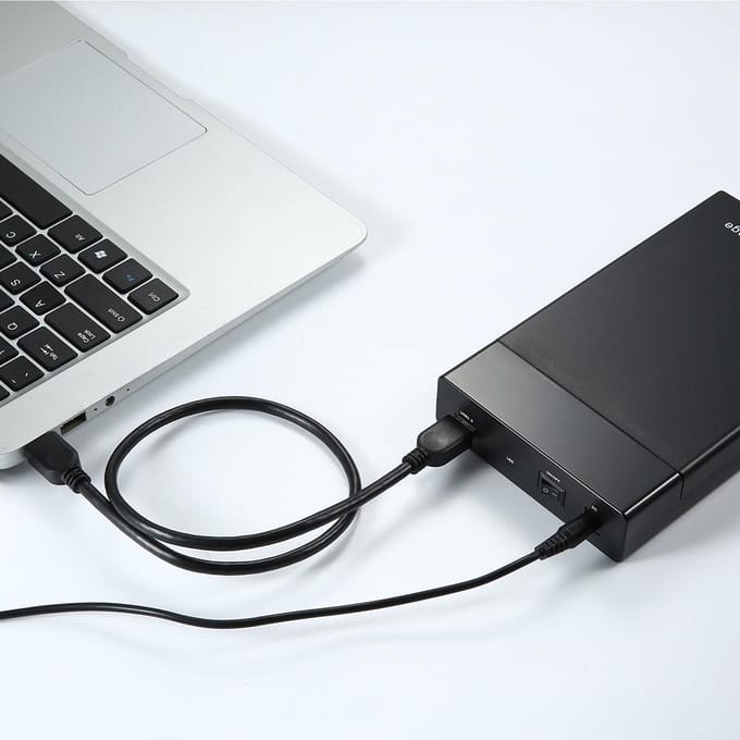 Boîtier de disque dur externe 6 Gbit/s USB 3.0 vers SATA III 2,5 pouces 3,5 pouces HD UK Plug gray