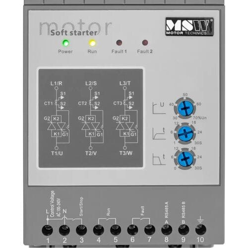 MSW Softstarter - 400 V / 100 - 240 V - 1,5 kW - 3 A 10062931