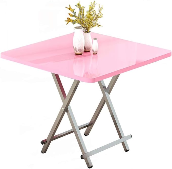 Klaptafel Bureau - Eettafel Werktafel - Compact Werken - Stabiele Constructie - 60x60x55cm - Meerdere Kleuren